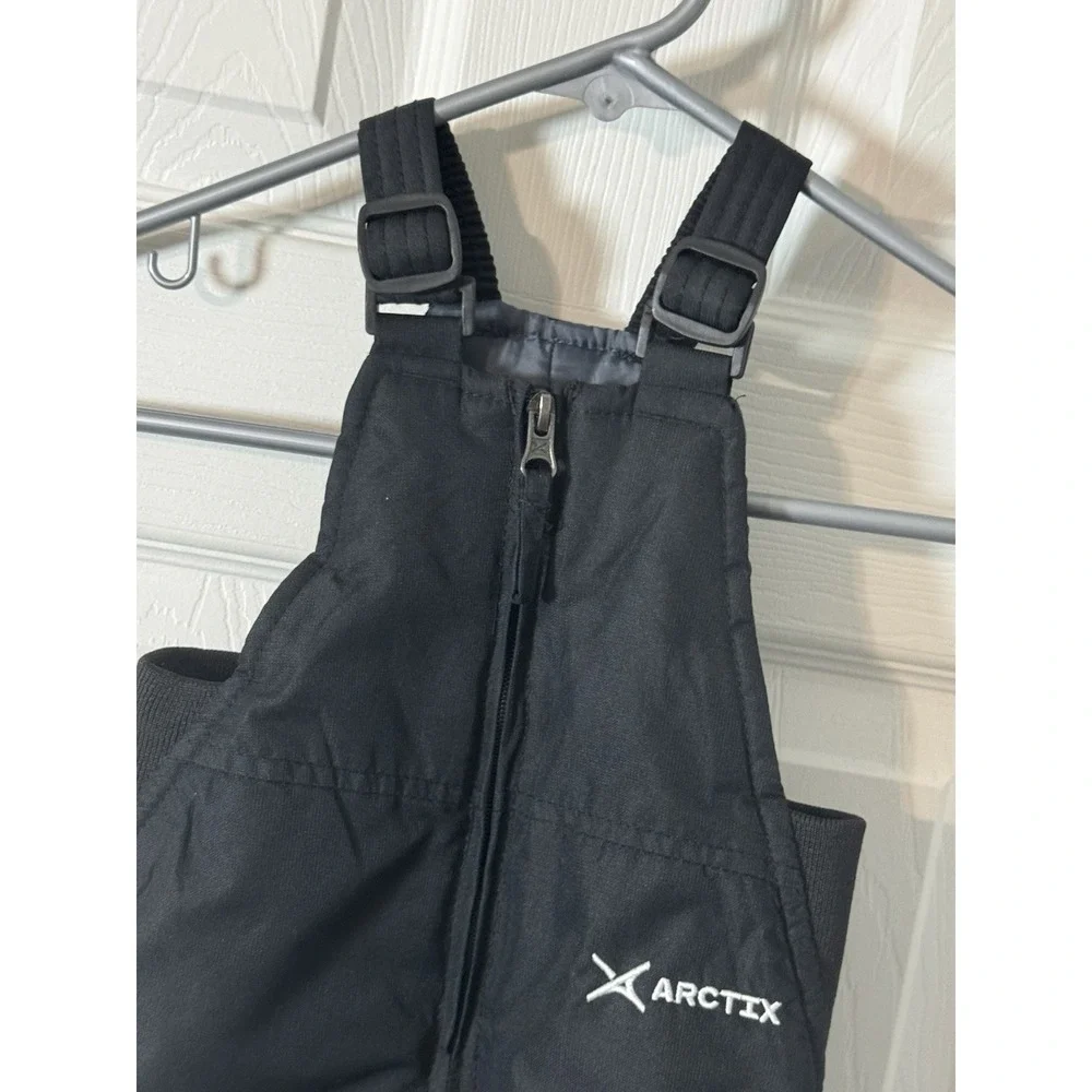 Arctix Infant Toddler Winter Snow Ski Bib Overalls Black 12 Months NWOT